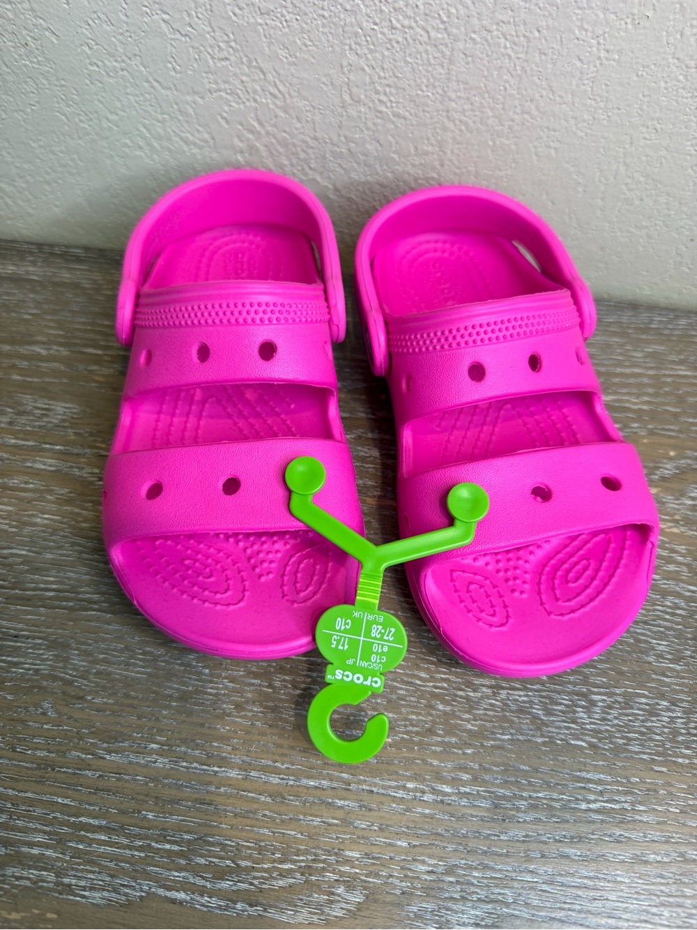 Crocs Kids Sandal Pink C 10 New